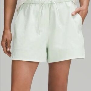lululemon Light Green Shorts